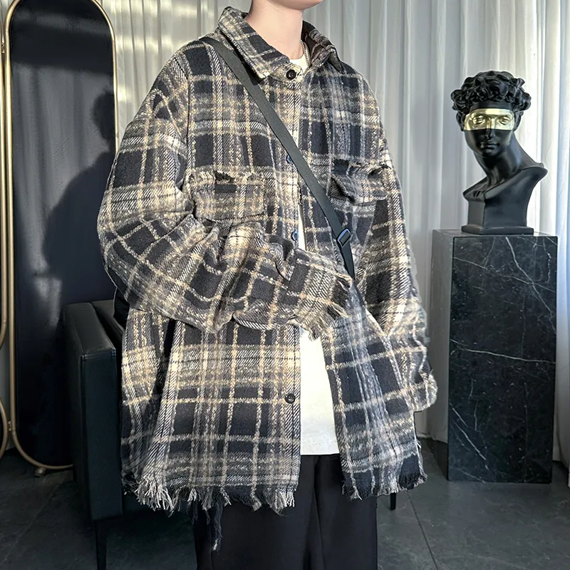 NEAR HERE Jackets Coats Unisex Black-3