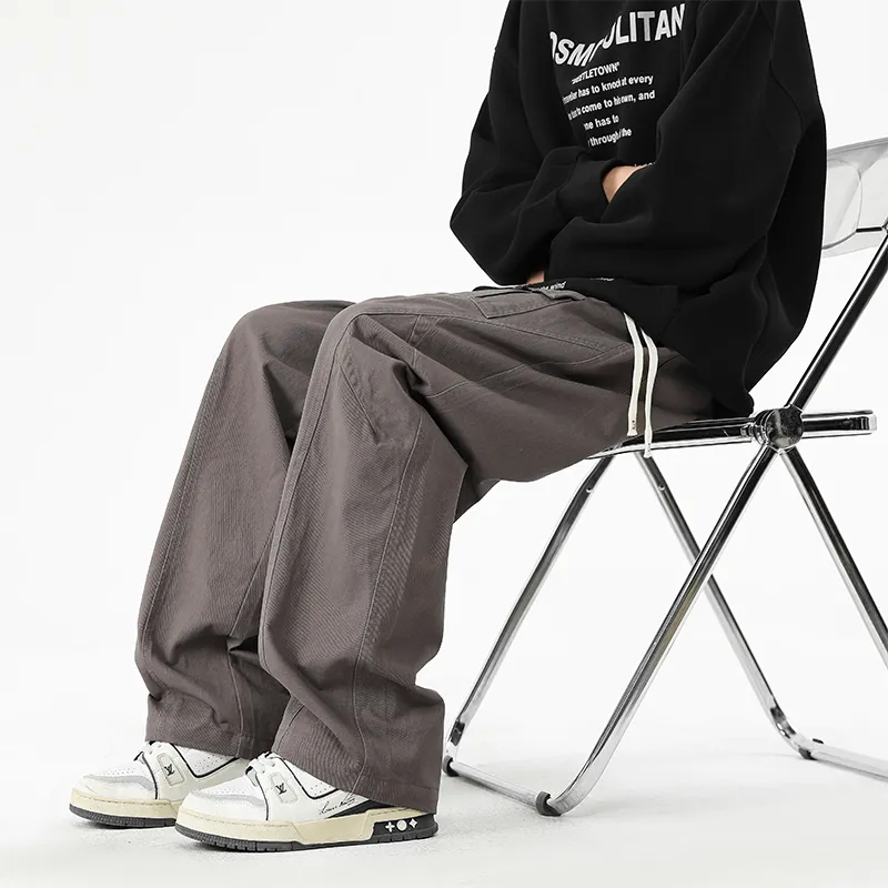 NEAR HERE Casual Pants Unisex-41