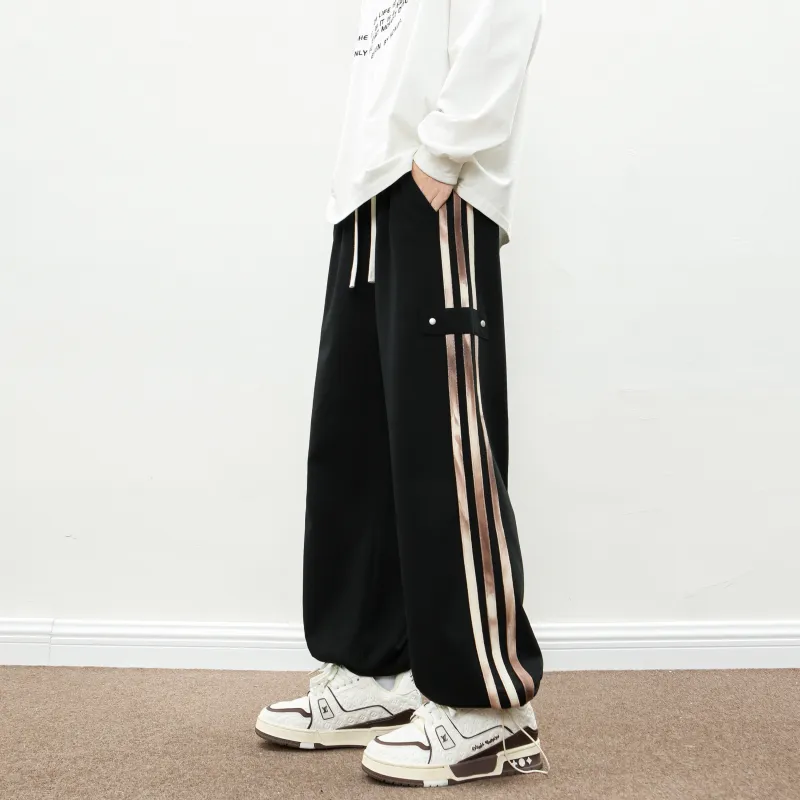 NEAR HERE Casual Pants Unisex Lotus Color-8