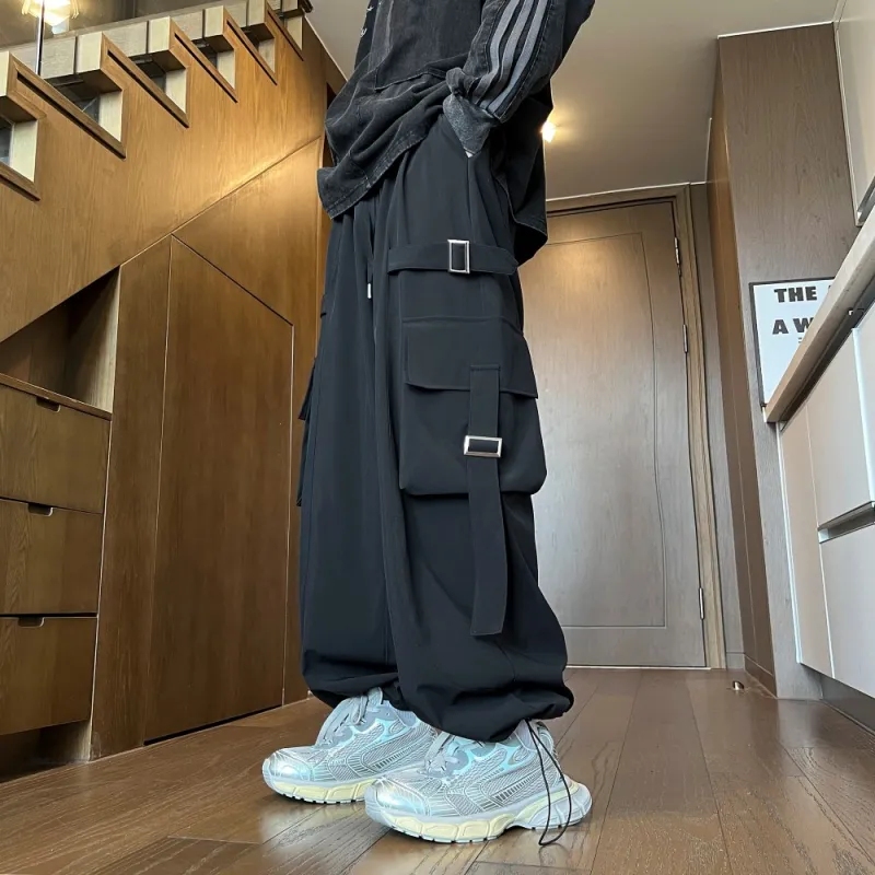 NEAR HERE Casual Pants Unisex-1