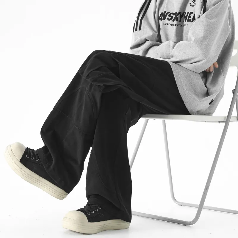 NEAR HERE Casual Pants Unisex-4