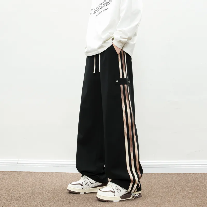 NEAR HERE Casual Pants Unisex Lotus Color-6