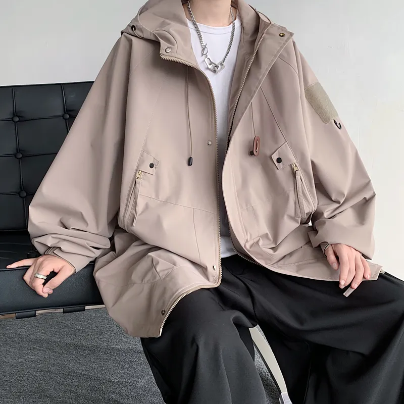 NEAR HERE Jackets & Coats Unisex-11
