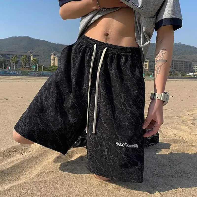 NEAR HERE Casual Shorts Unisex-14