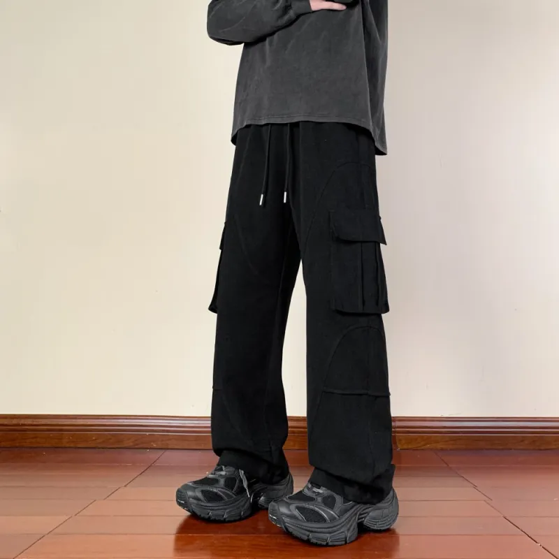 NEAR HERE Casual Pants Unisex-2