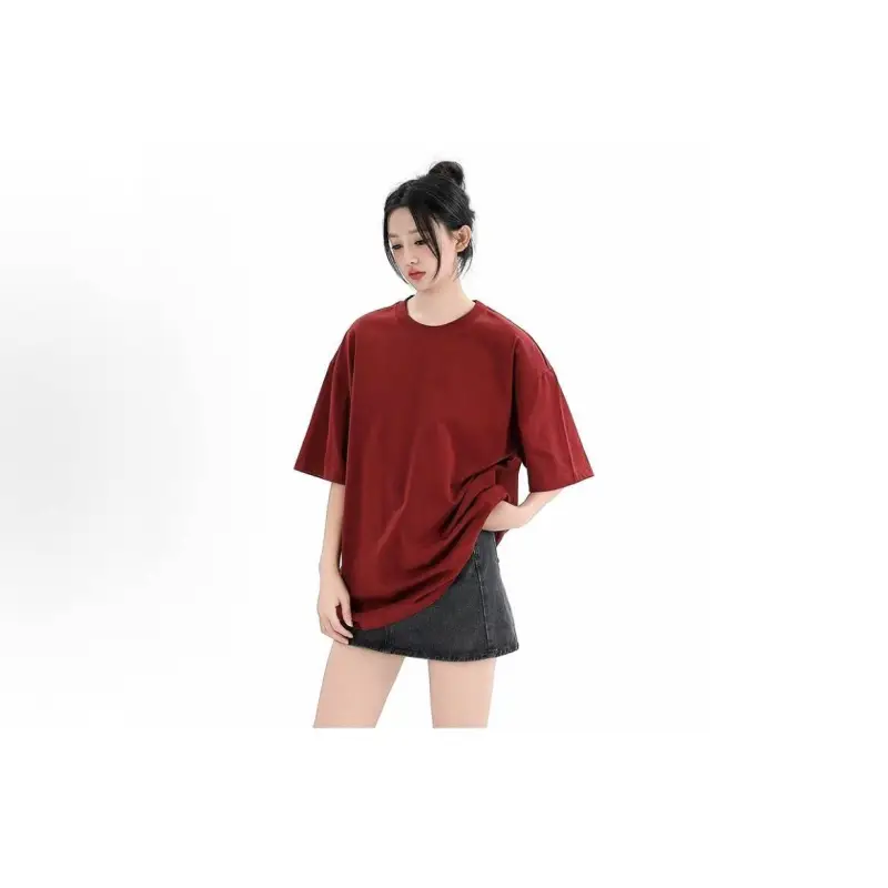 NEAR HERE T Shirts Unisex Red-3