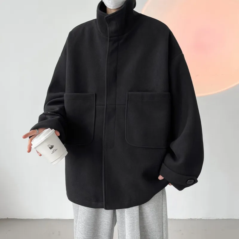 NEAR HERE Coats Unisex-4