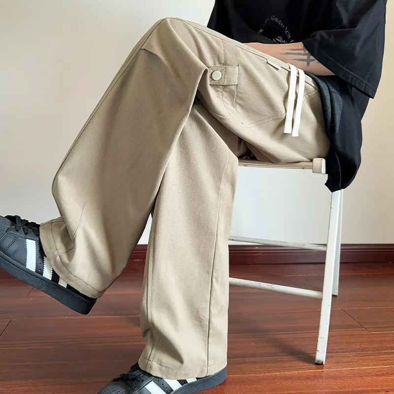 NEAR HERE Casual Pants Unisex-9