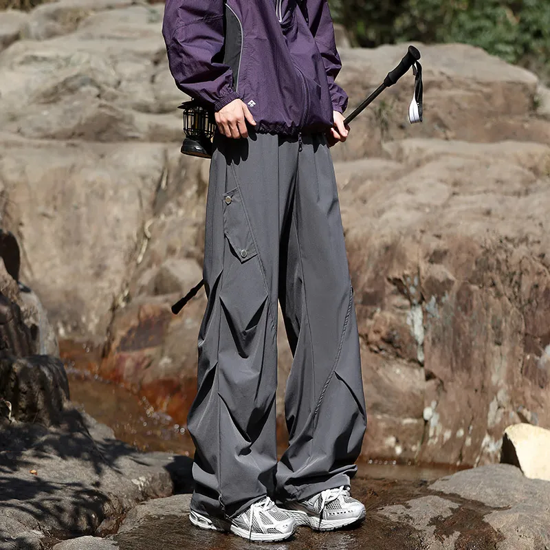 NEAR HERE Casual Pants Unisex-22
