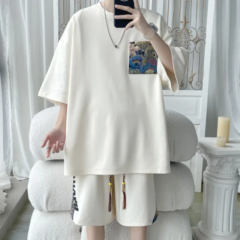 NEAR HERE Casual Sportswear Unisex-3