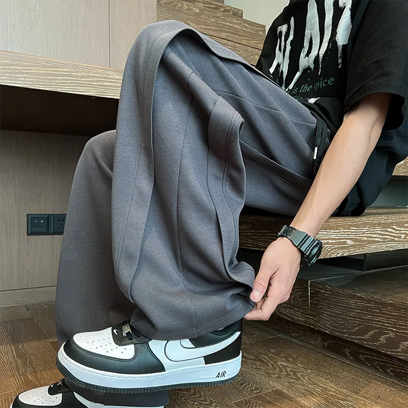 NEAR HERE Casual Pants Unisex-11