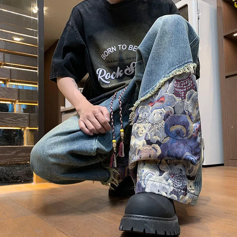 NEAR HERE Jeans Unisex-2