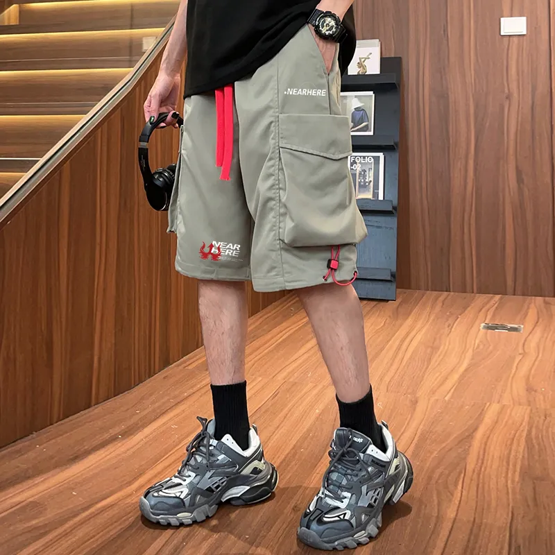 NEAR HERE Cargo Shorts Unisex-8