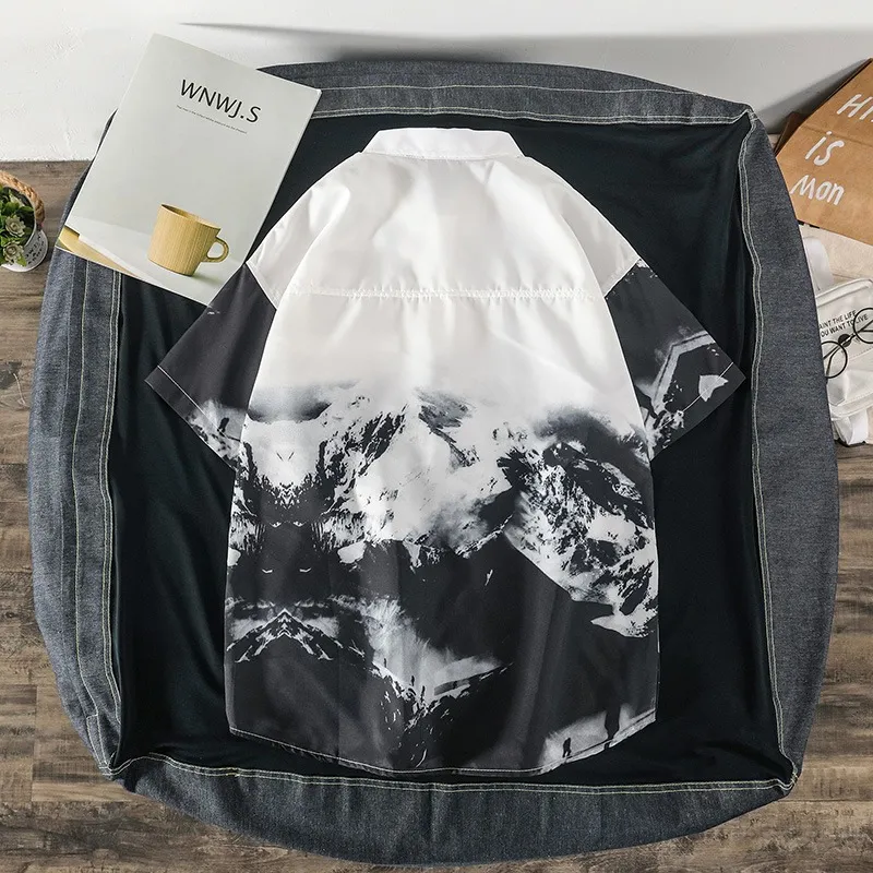 NEAR HERE Shirts Unisex White-2