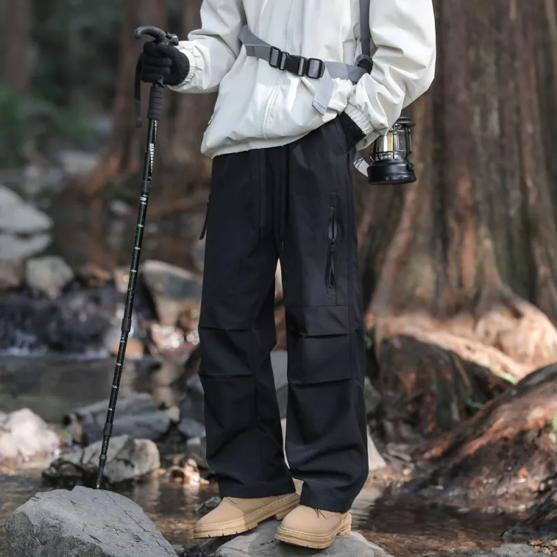 NEAR HERE Casual Pants Unisex-3