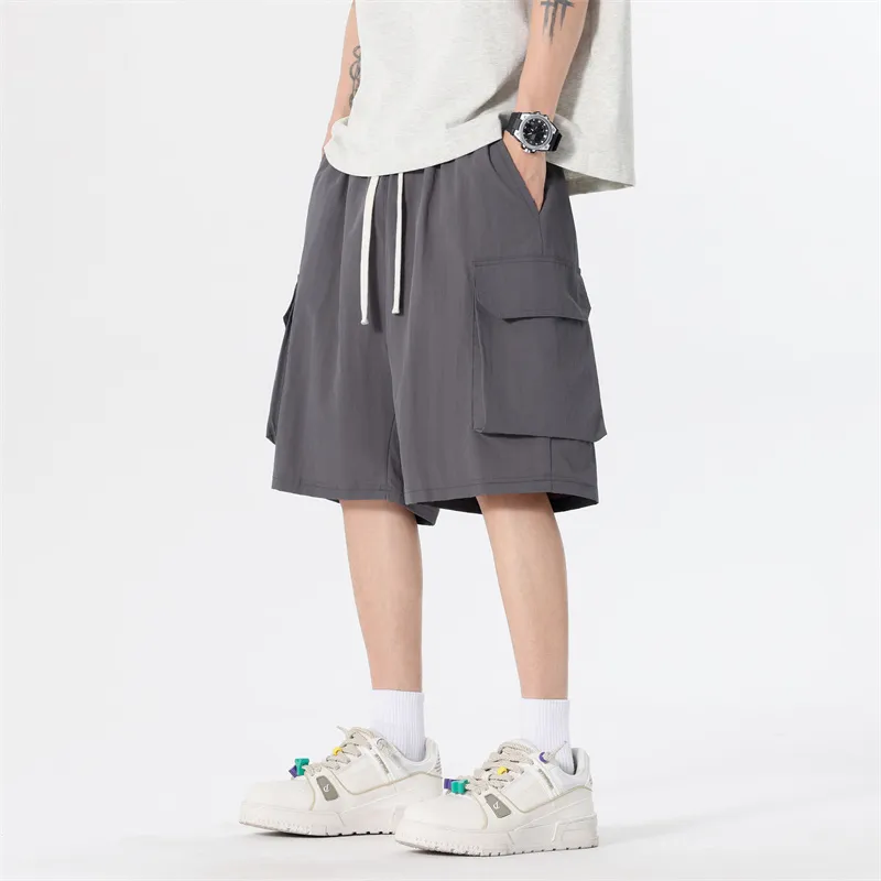 NEAR HERE Casual Shorts Unisex-29