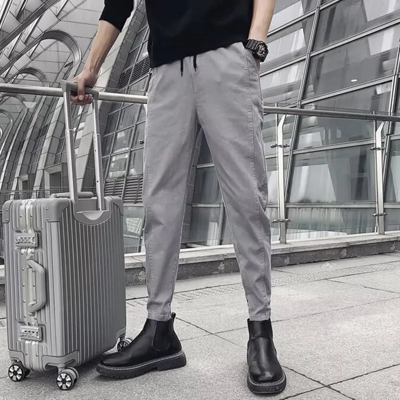 NEAR HERE Casual Pants Unisex-3
