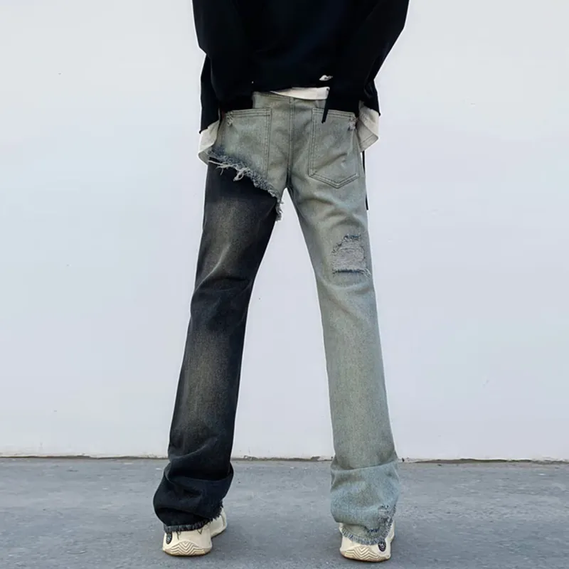 NEAR HERE Jeans Unisex Blue-3