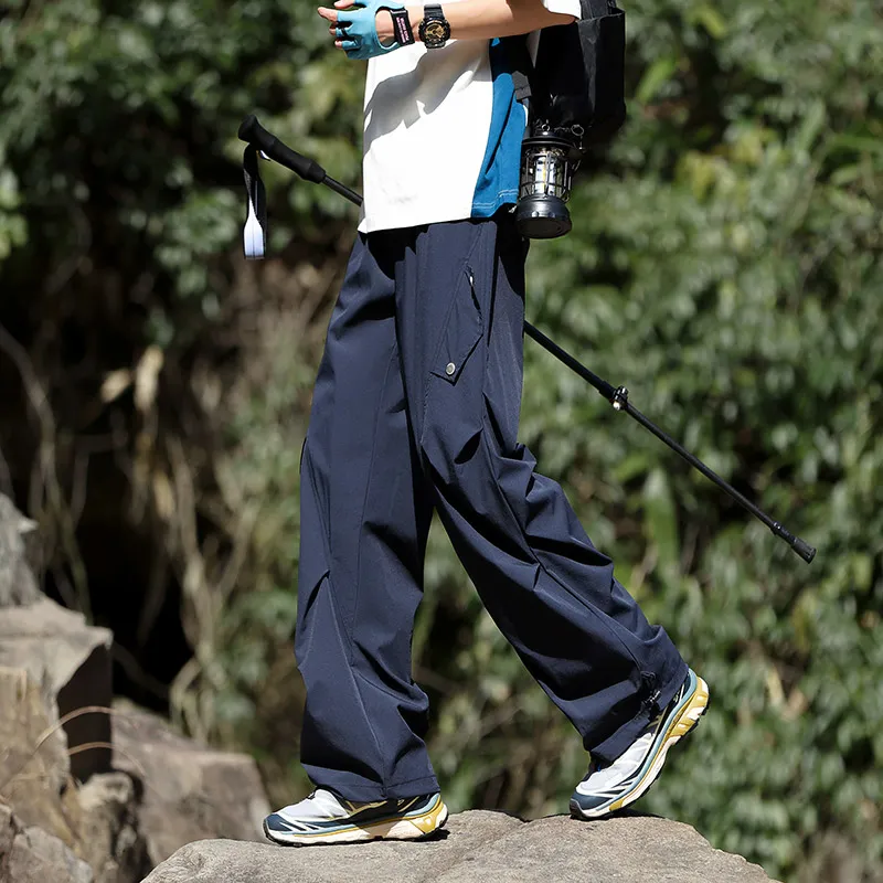 NEAR HERE Casual Pants Unisex-9