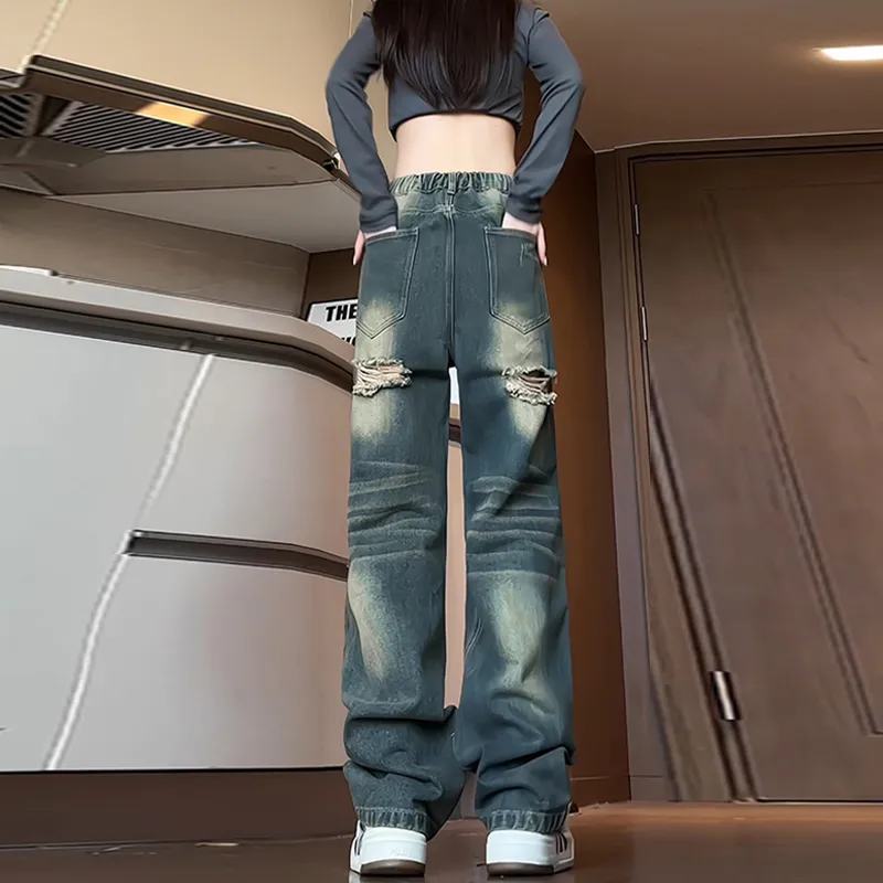 NEAR HERE Jeans Unisex-7