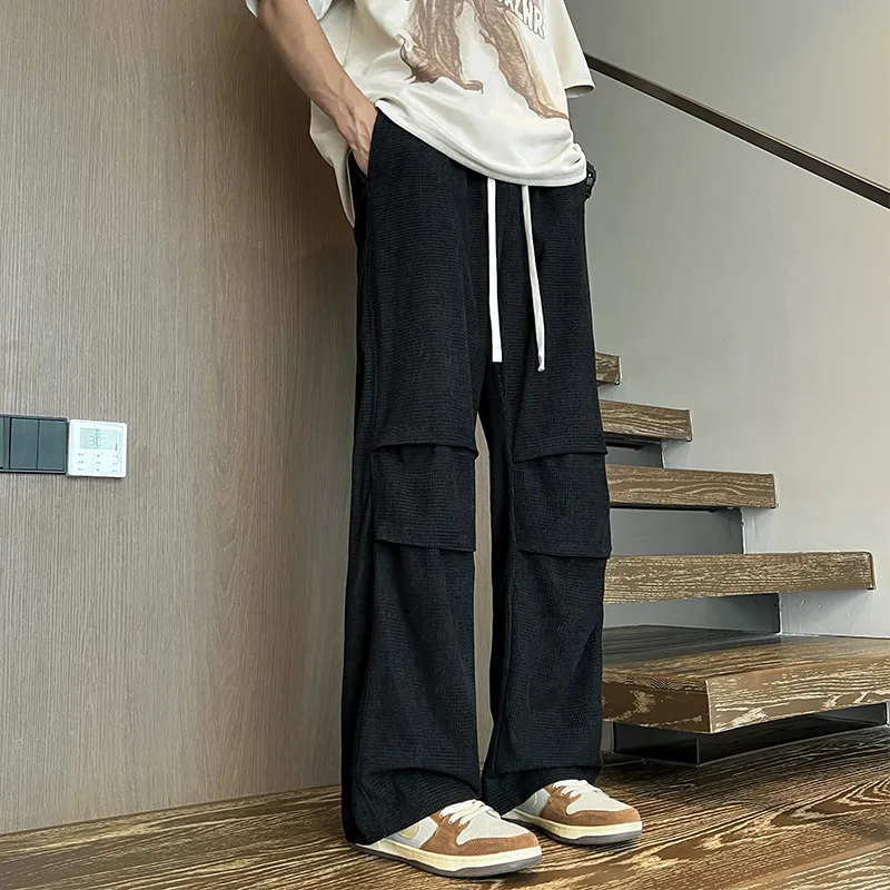 NEAR HERE Casual Pants Unisex-3