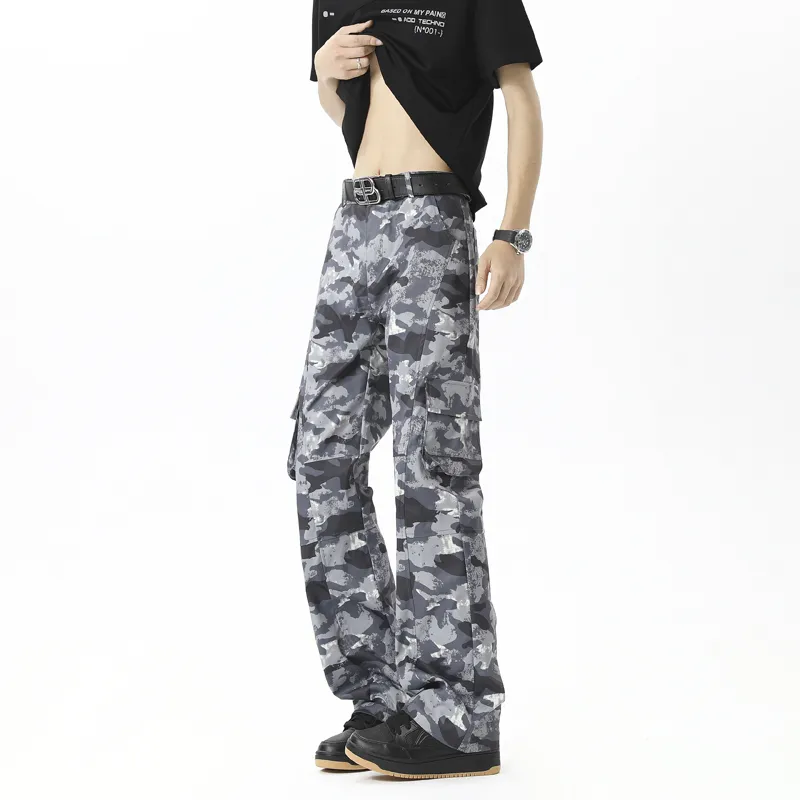 NEAR HERE Casual Pants Unisex-7