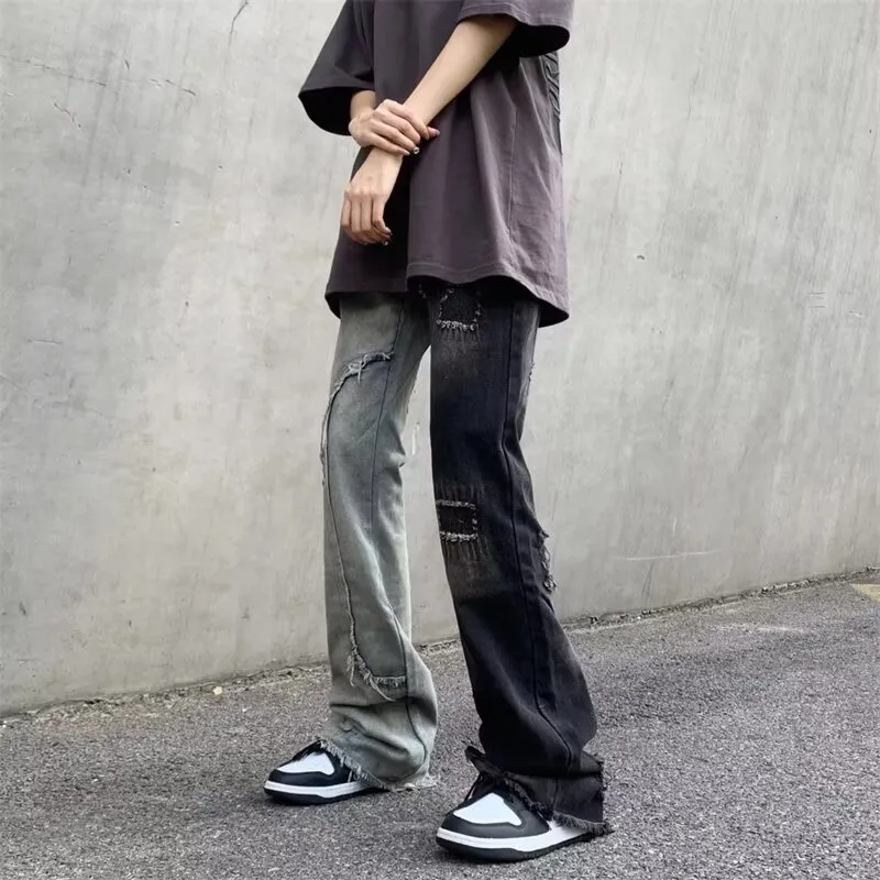 NEAR HERE Jeans Unisex Blue[Premium Edition]-3