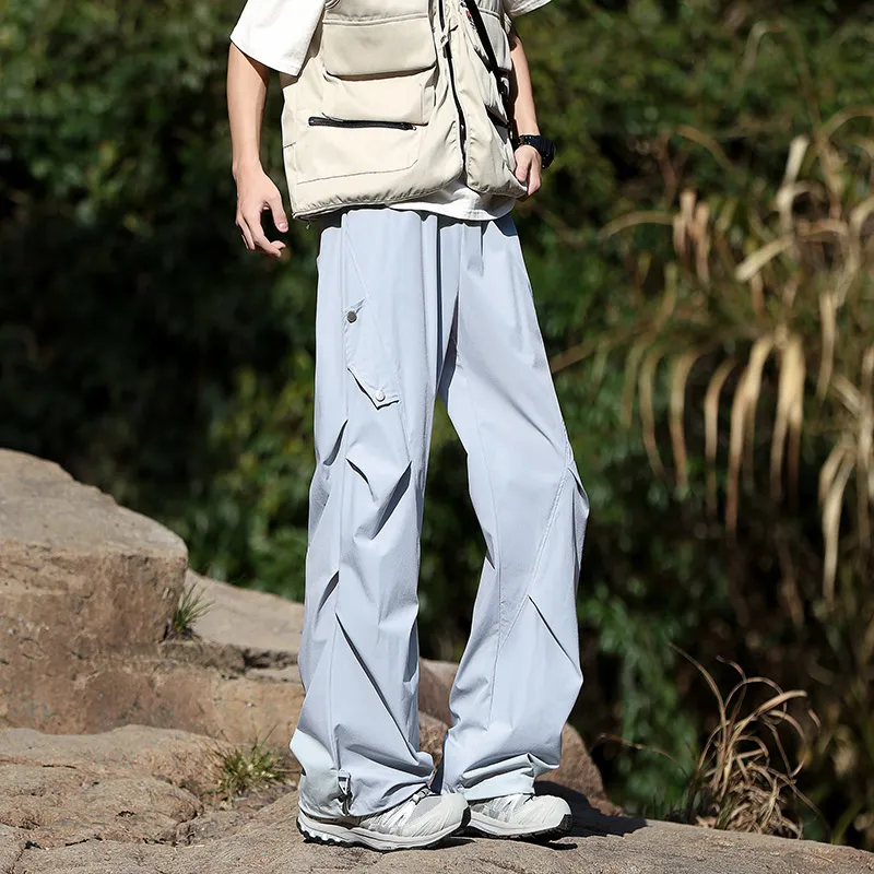NEAR HERE Casual Pants Unisex-31
