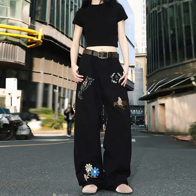 NEAR HERE Jeans Unisex-8