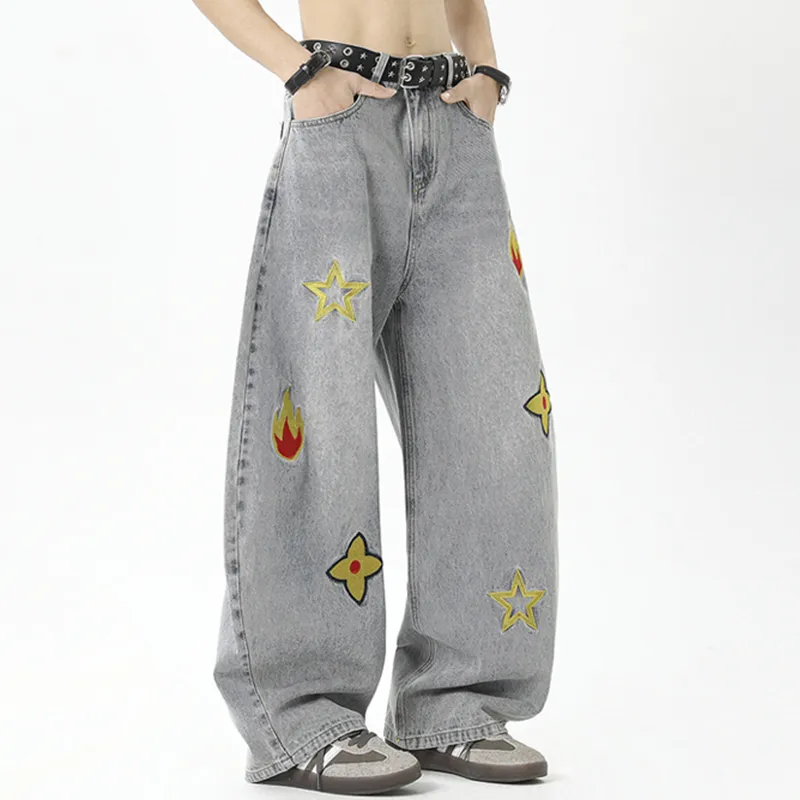 NEAR HERE Jeans Unisex-6