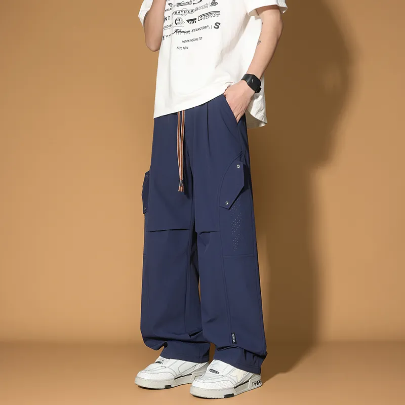 NEAR HERE Casual Pants Unisex-7