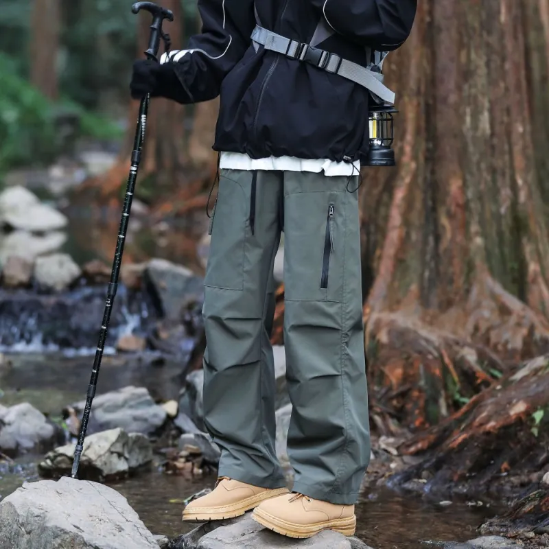 NEAR HERE Casual Pants Unisex-11