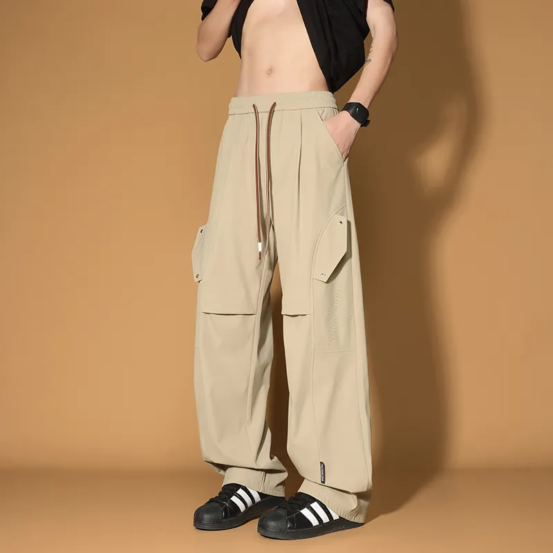 NEAR HERE Casual Pants Unisex-16