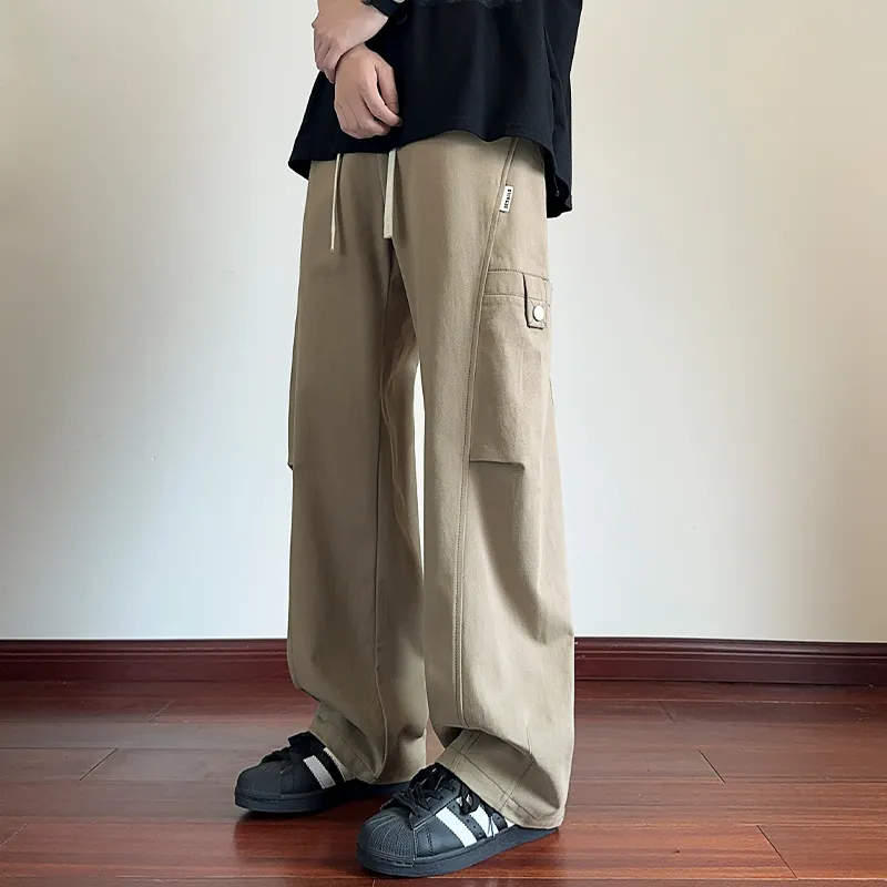 NEAR HERE Casual Pants Unisex-17