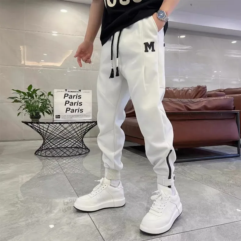 NEAR HERE Knitted Sweatpants Unisex-1