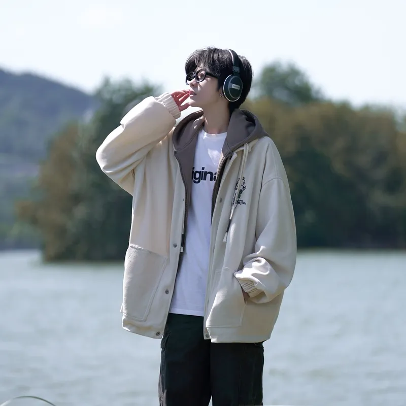 NEAR HERE Puffer Jackets Unisex-3
