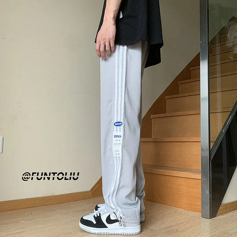 NEAR HERE Casual Pants Unisex-10