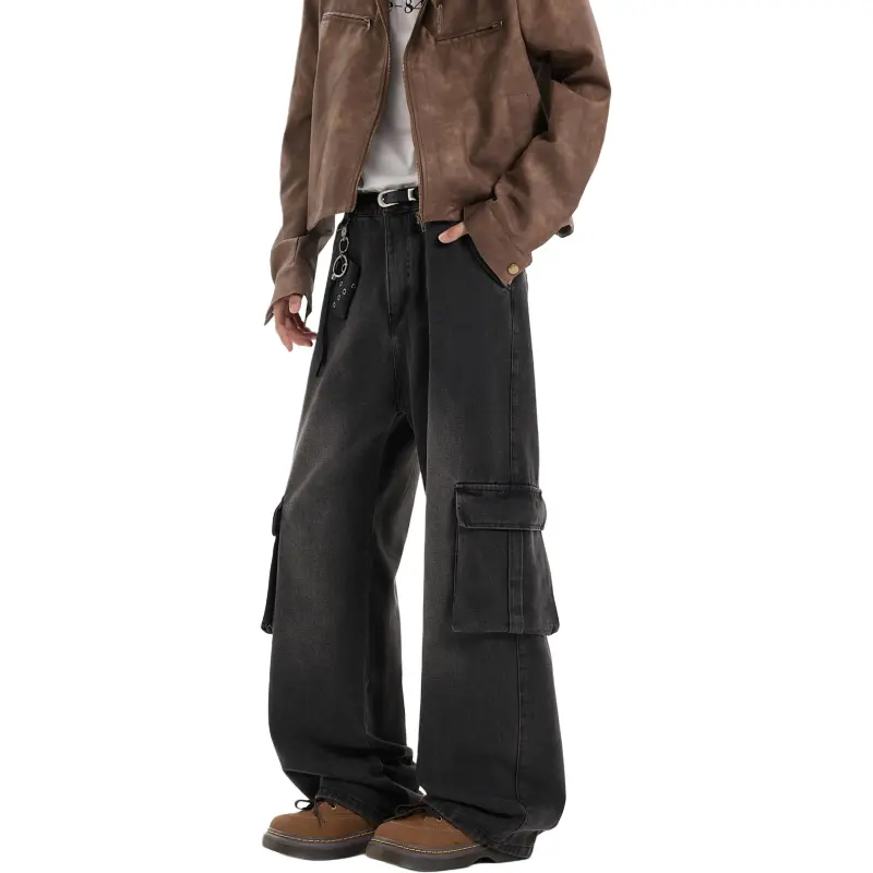 NEAR HERE Jeans Unisex-5