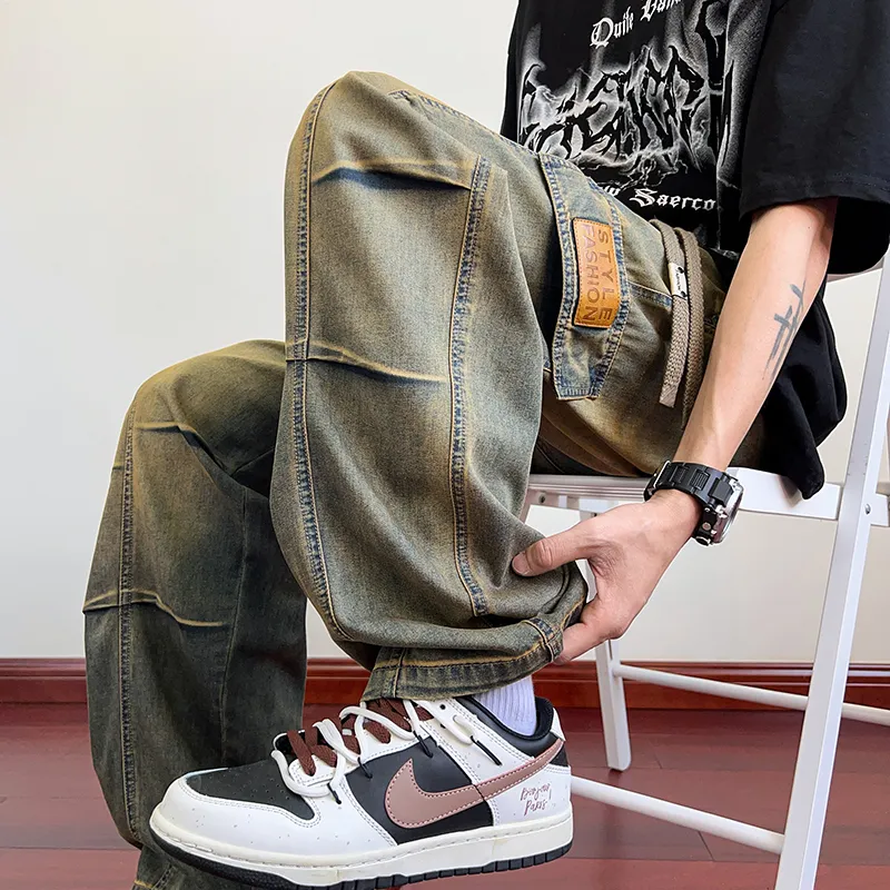 NEAR HERE Jeans Unisex-4