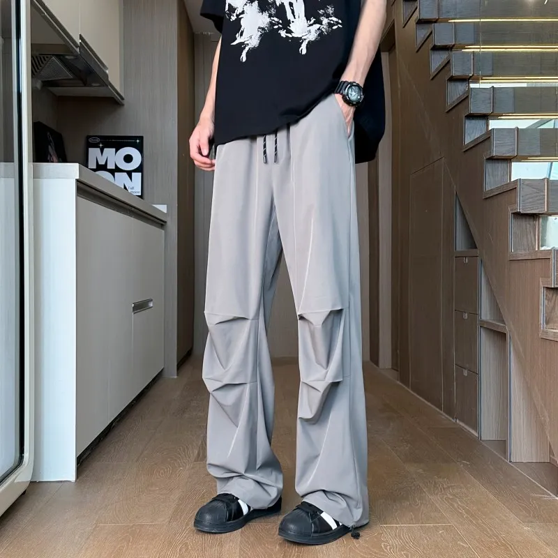 NEAR HERE Casual Pants Unisex-1
