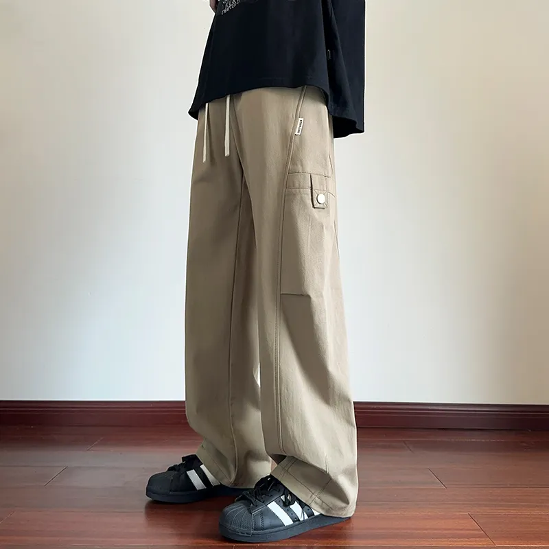 NEAR HERE Casual Pants Unisex-15