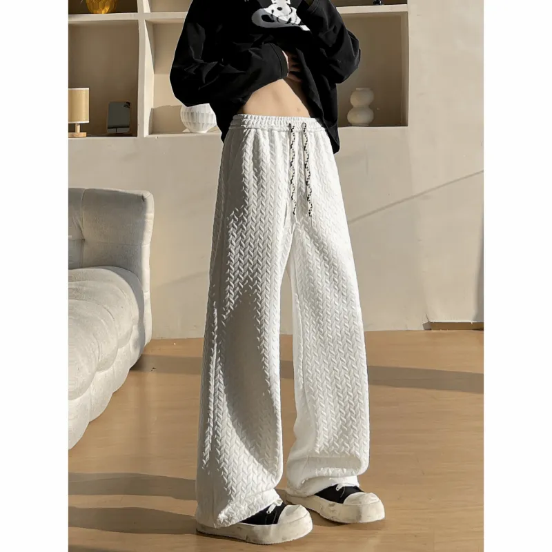 NEAR HERE Casual Pants Unisex-3