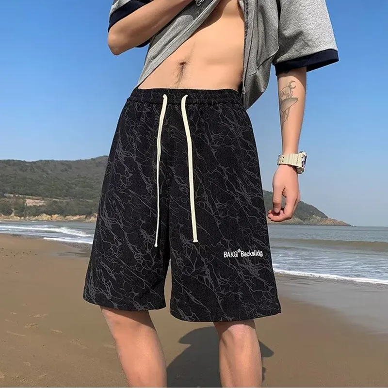 NEAR HERE Casual Shorts Unisex-15