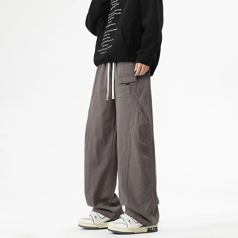 NEAR HERE Casual Pants Unisex-36