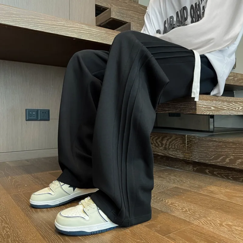 NEAR HERE Casual Pants Unisex-3