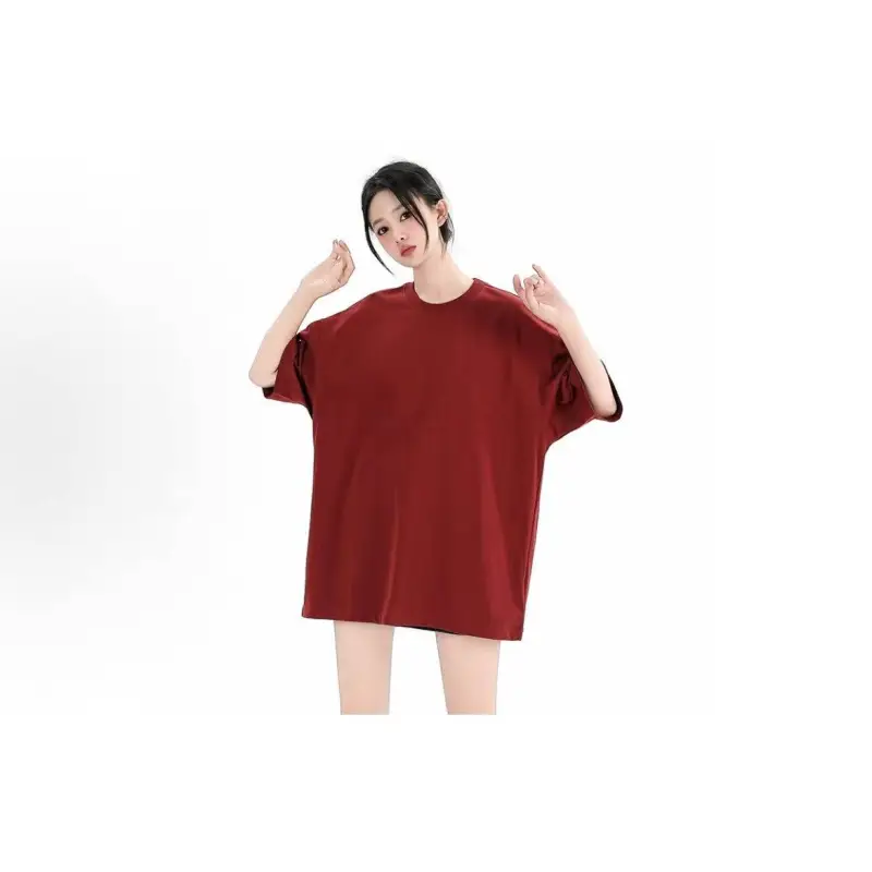 NEAR HERE T Shirts Unisex Red-4