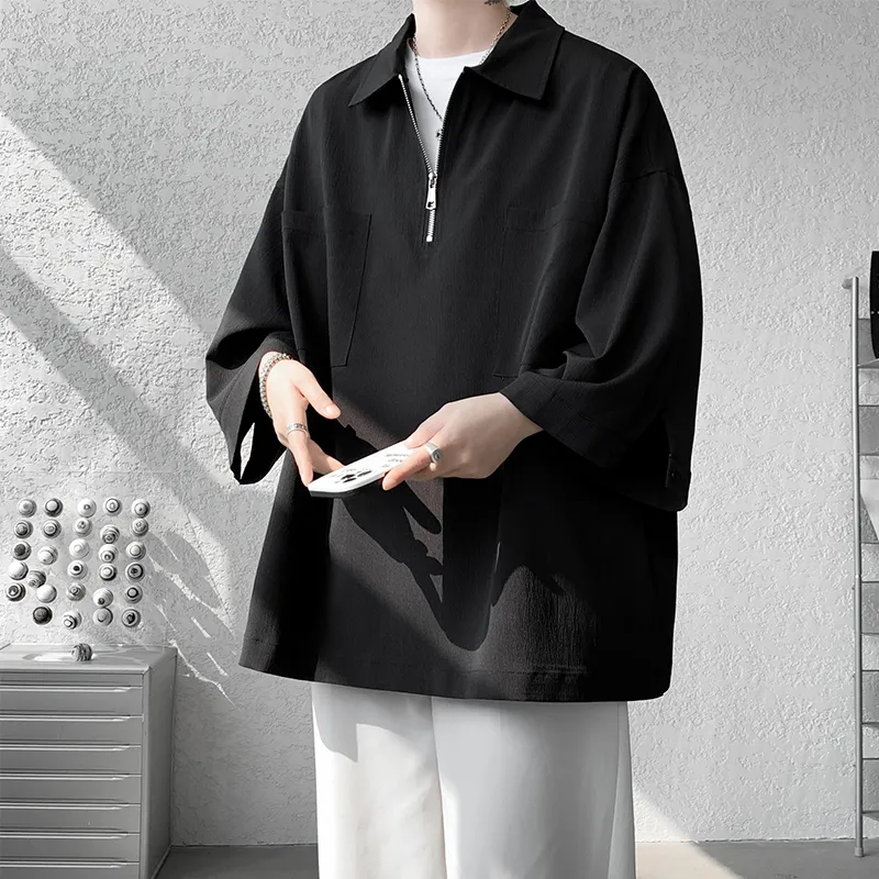 TESTUNG Minimalist Style Basic T Shirt Unisex-15