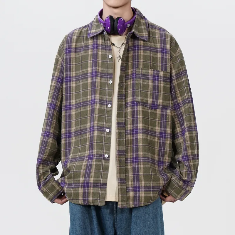 NEAR HERE Shirt Unisex Red Purple-2