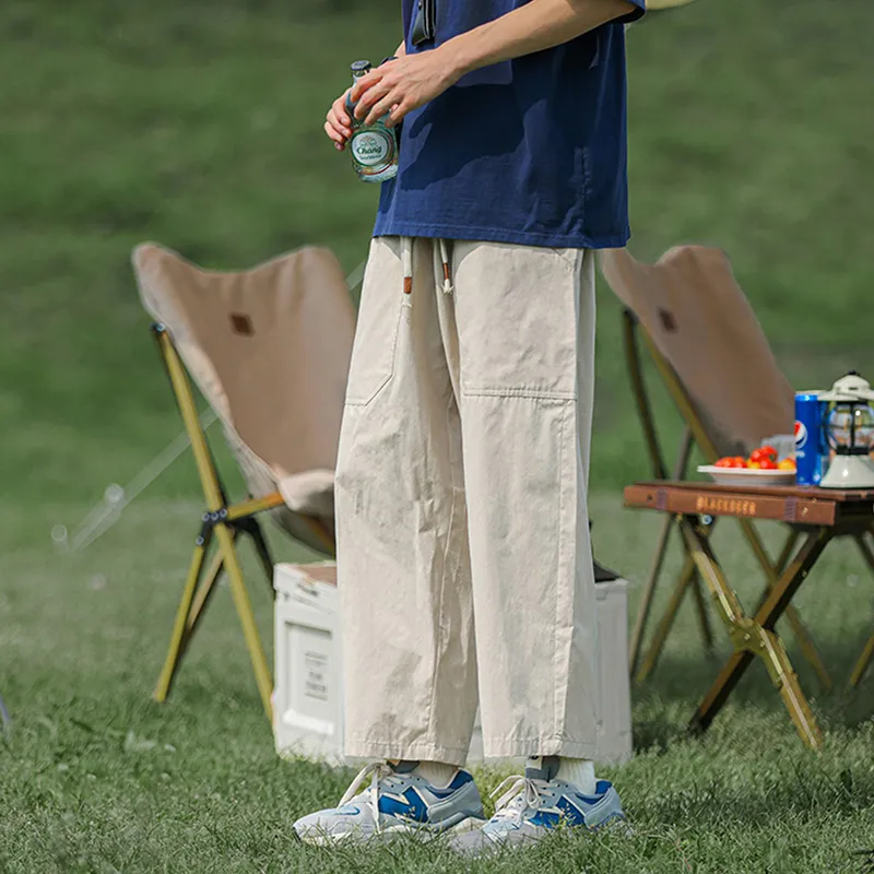 NEAR HERE Casual Pants Unisex-8