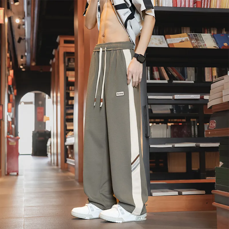 NEAR HERE Casual Pants Unisex-14